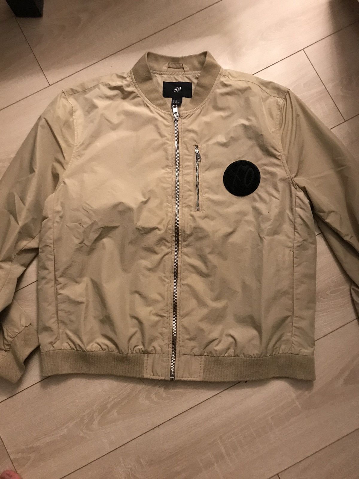 The Weeknd's XO x H&M Beige Bomber