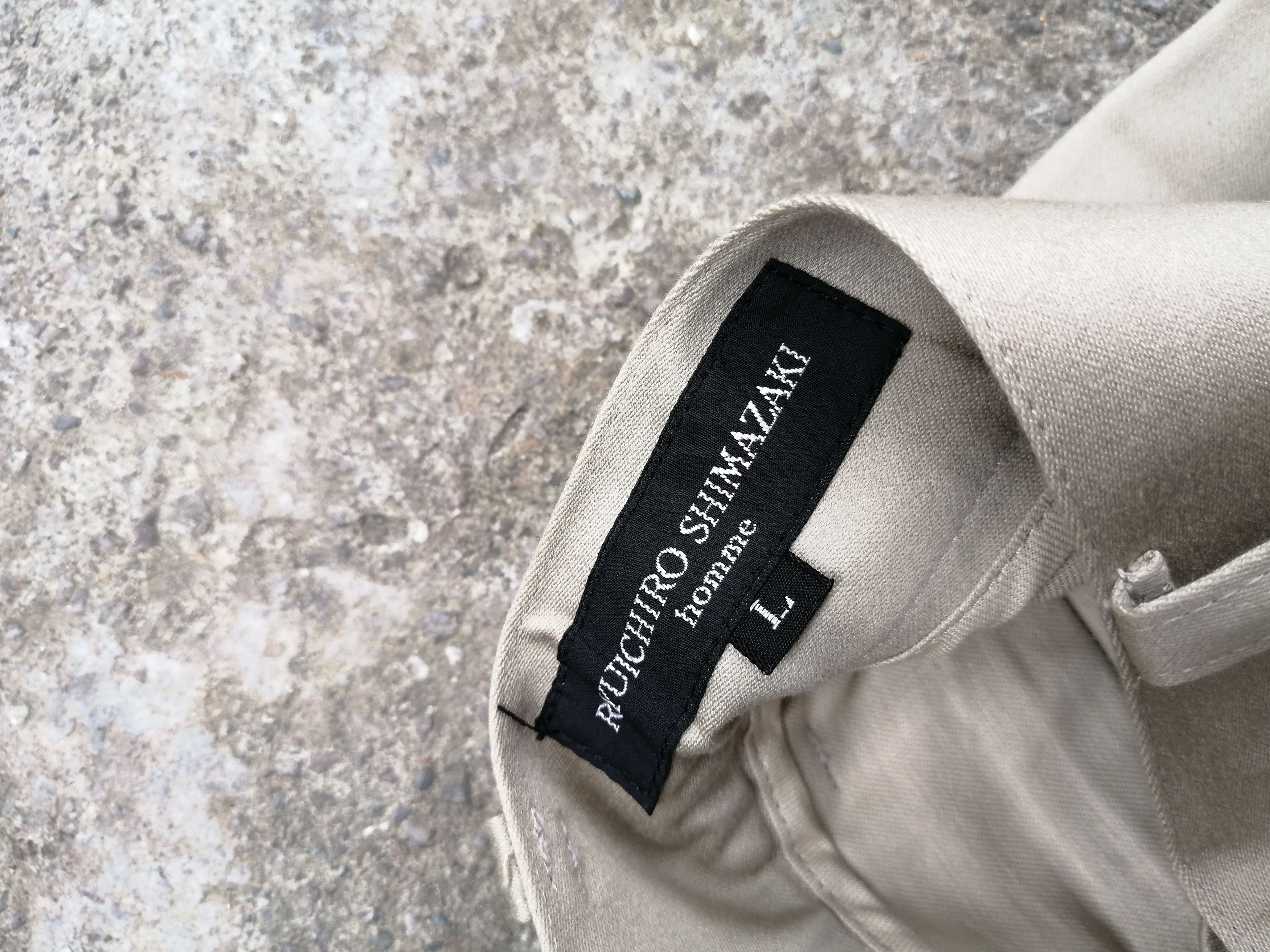 Designer × Japanese Brand Ryuichiro Shimazaki Homme Pants Size US 30 / EU 46 - 10 Thumbnail