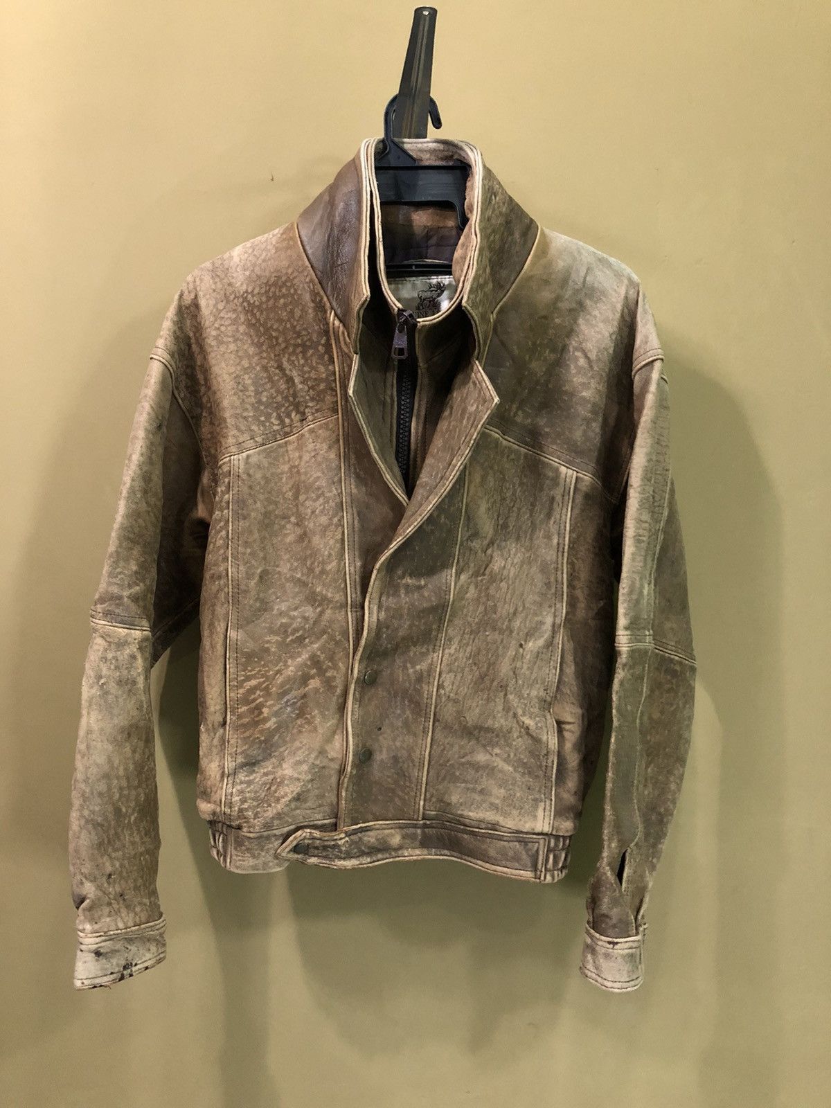 Genuine Leather Vintage Genuine Leather Jacket Size US M / EU 48-50 / 2 - 3 Thumbnail