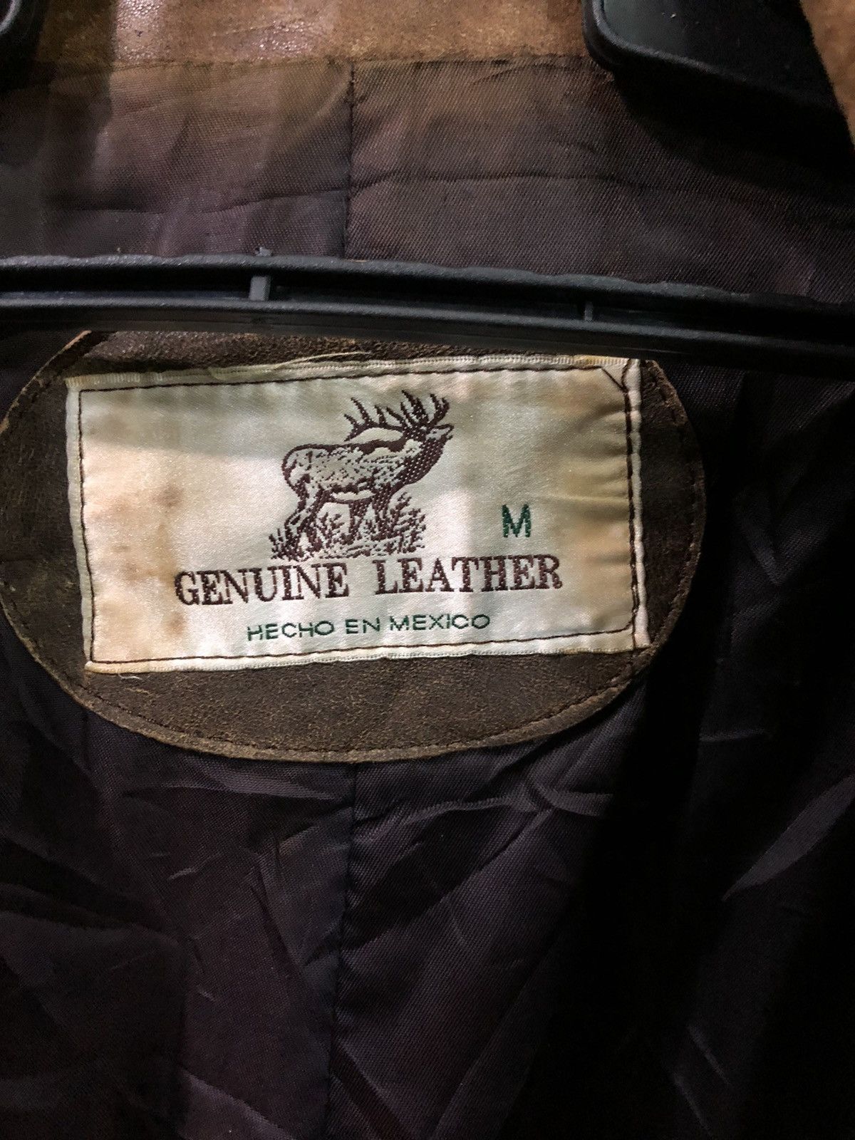 Genuine Leather Vintage Genuine Leather Jacket Size US M / EU 48-50 / 2 - 7 Thumbnail