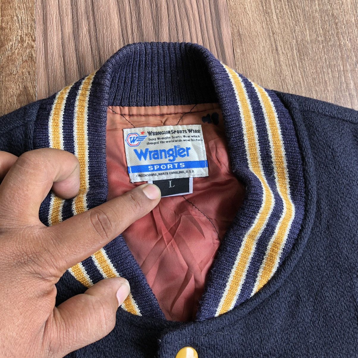 Vintage × Wrangler Vintage Wrangler Sport Wear Varsity Jacket Size US L / EU 52-54 / 3 - 8 Thumbnail