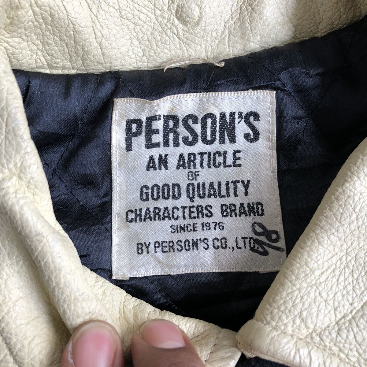 PERSON'S × Vintage Vintage Person’s Varsity Jacket Size US L / EU 52-54 / 3 - 5 Thumbnail