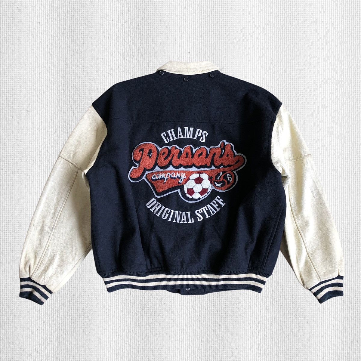 PERSON'S × Vintage Vintage Person’s Varsity Jacket Size US L / EU 52-54 / 3 - 2 Thumbnail