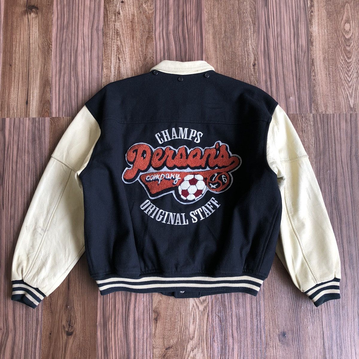 PERSON'S × Vintage Vintage Person’s Varsity Jacket Size US L / EU 52-54 / 3 - 8 Thumbnail