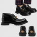 Gucci GUCCI CRUISE HORSEBIT Platform Loafer Boot BEE Black Size US 9 / EU 42 - 2 Thumbnail