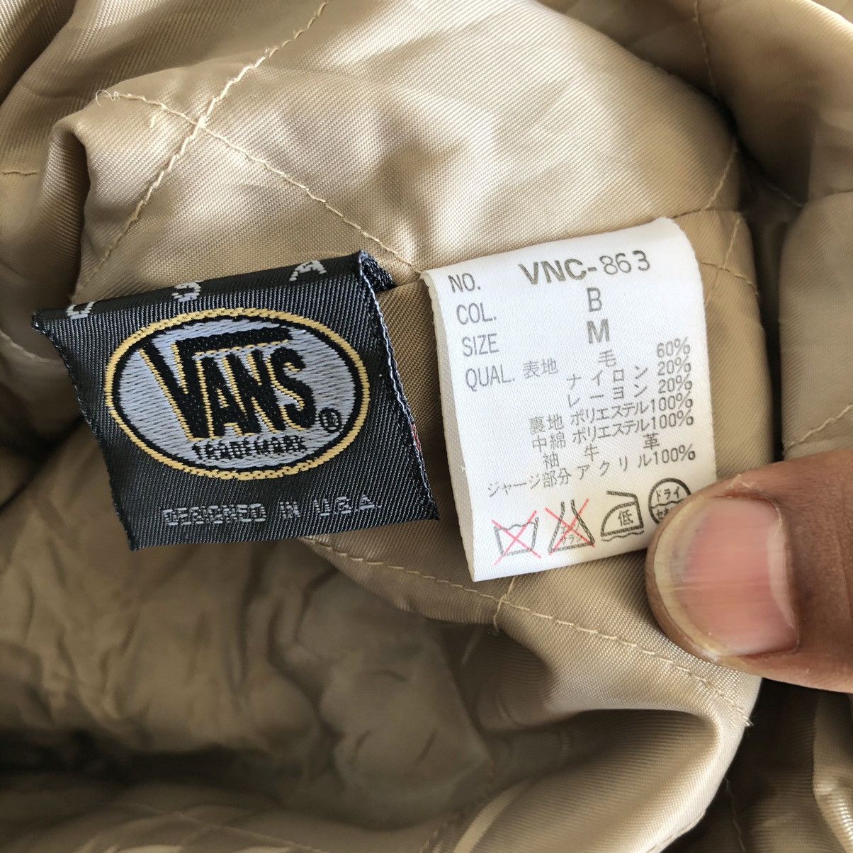Japanese Brand × Vans Vans 66 Varsity Jacket Size US M / EU 48-50 / 2 - 9 Thumbnail