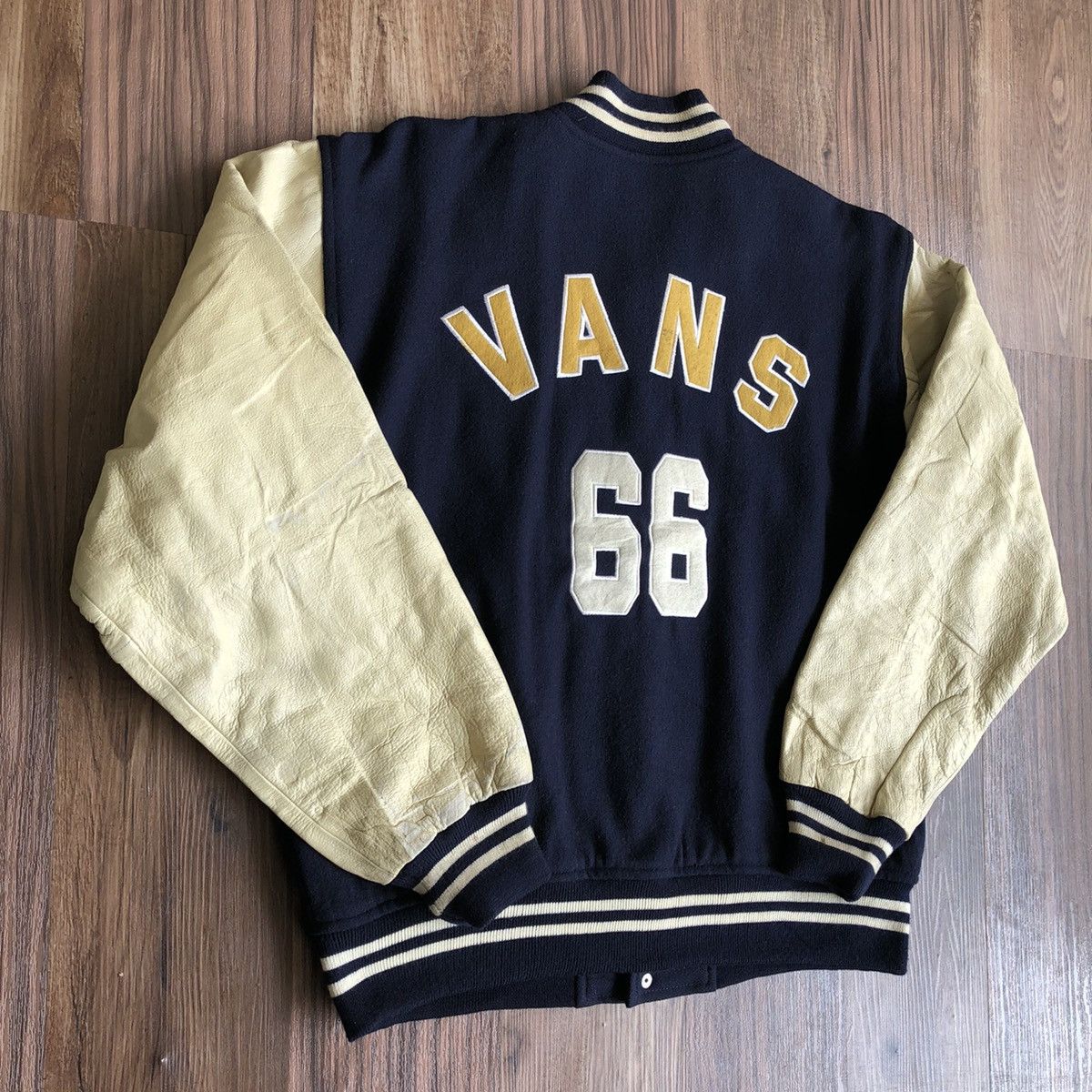 Japanese Brand × Vans Vans 66 Varsity Jacket Size US M / EU 48-50 / 2 - 3 Thumbnail