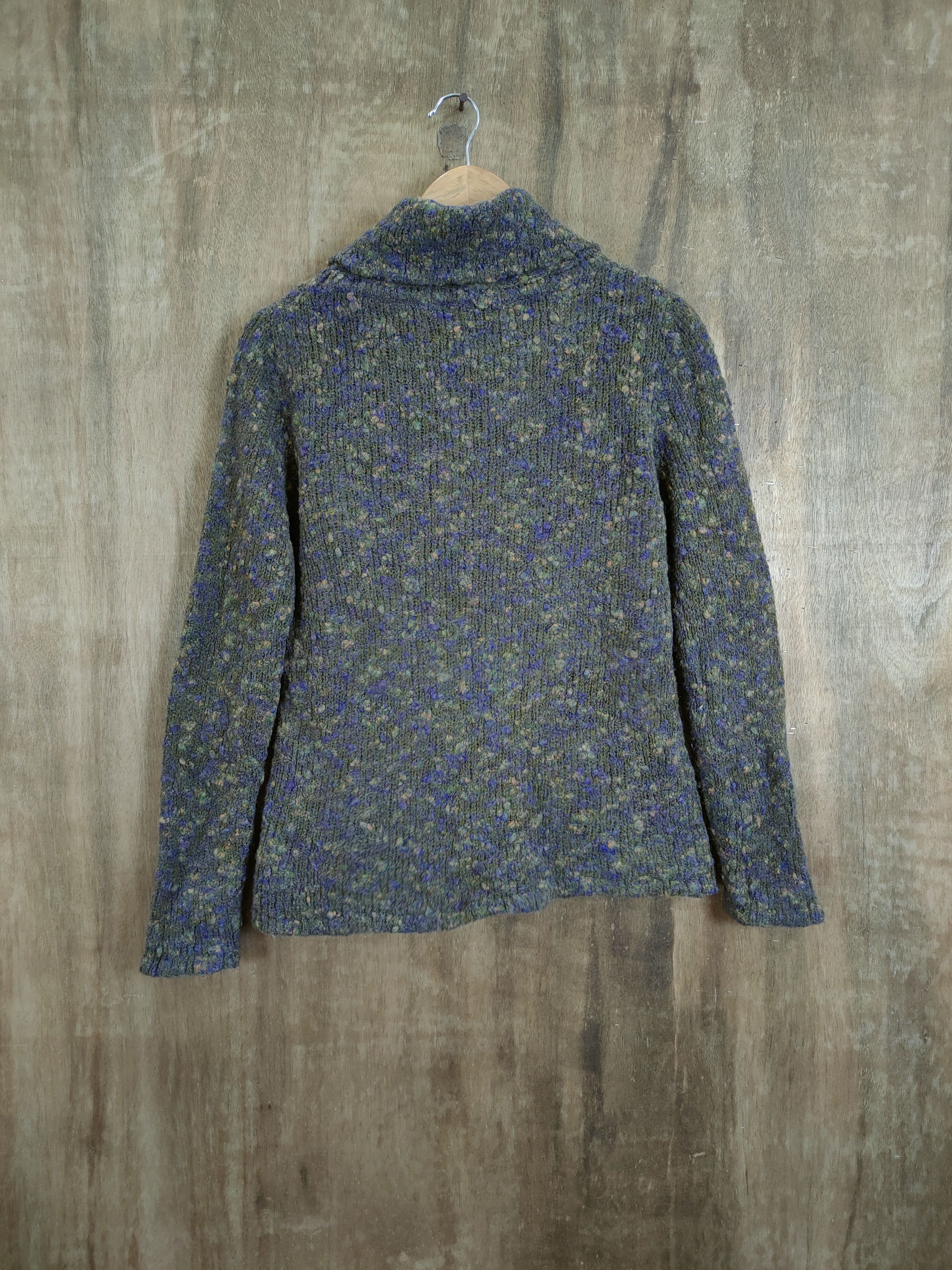 Vintage Elemi italian meticulous knitwear turtle neck #46-671 Size US M / EU 48-50 / 2 - 6 Thumbnail