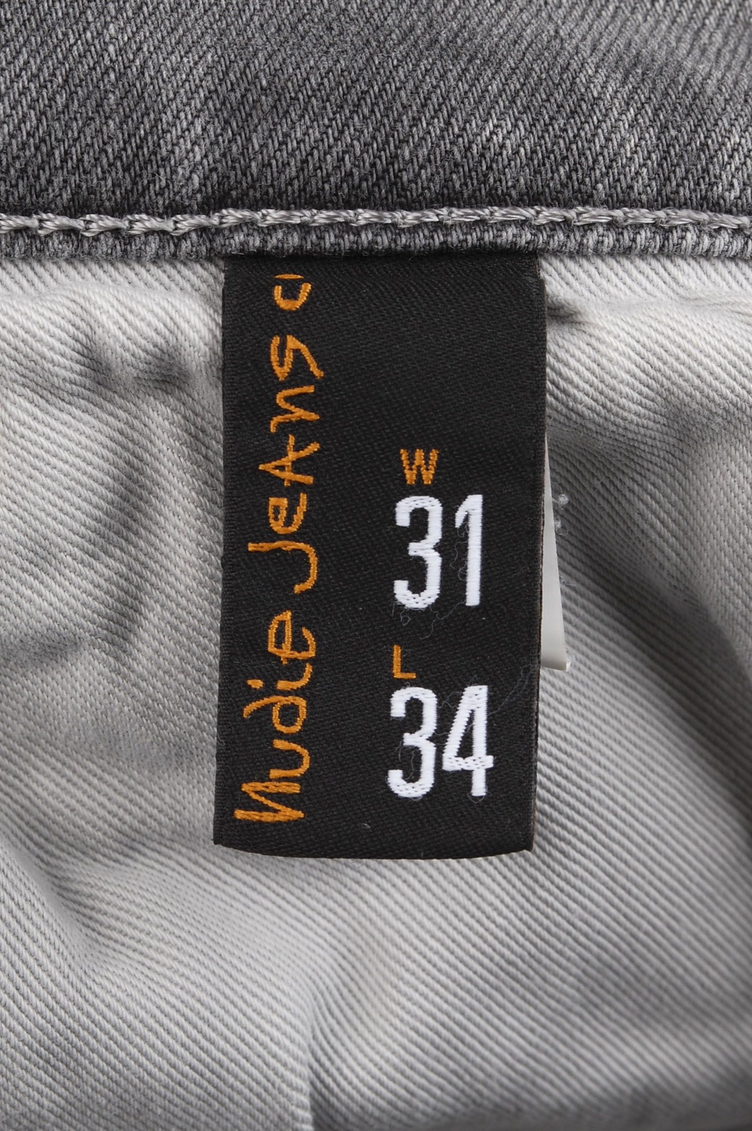 Nudie Jeans Nudie Jeans Grim Tim Light Grey Trashed Size US 31 - 5 Thumbnail