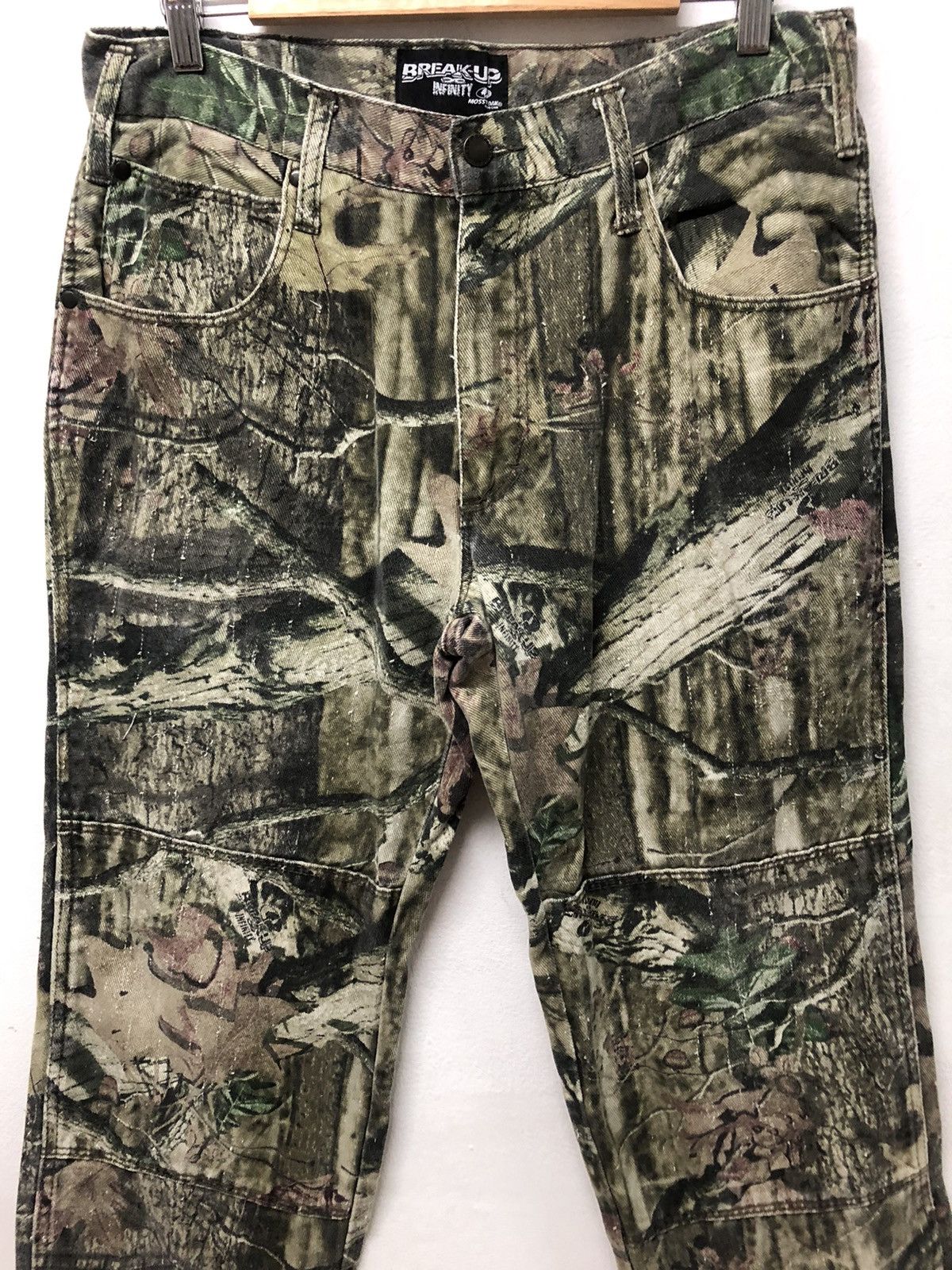 Japanese Brand RARE!! MOSSY OAK BREAK UP INFINITY REALTREE JEANS PANTS Size US 32 / EU 48 - 5 Thumbnail