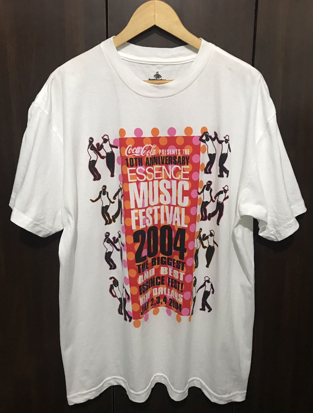 Band Tees × Rap Tees × Vintage Vintage 2004 Essence Music Festival Tshirt by Coca Cola Size US XL / EU 56 / 4 - 6 Thumbnail