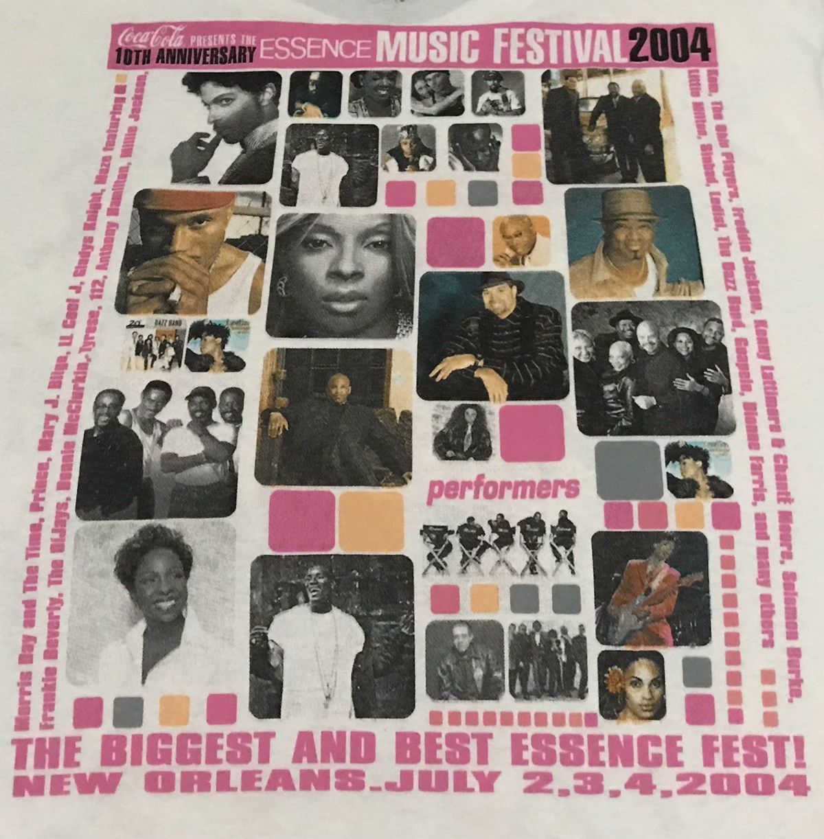 Band Tees × Rap Tees × Vintage Vintage 2004 Essence Music Festival Tshirt by Coca Cola Size US XL / EU 56 / 4 - 2 Thumbnail