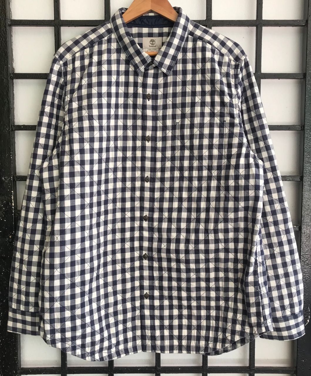 🔥Vintage TIMBERLAND Classic Puffer Button Up Jacket