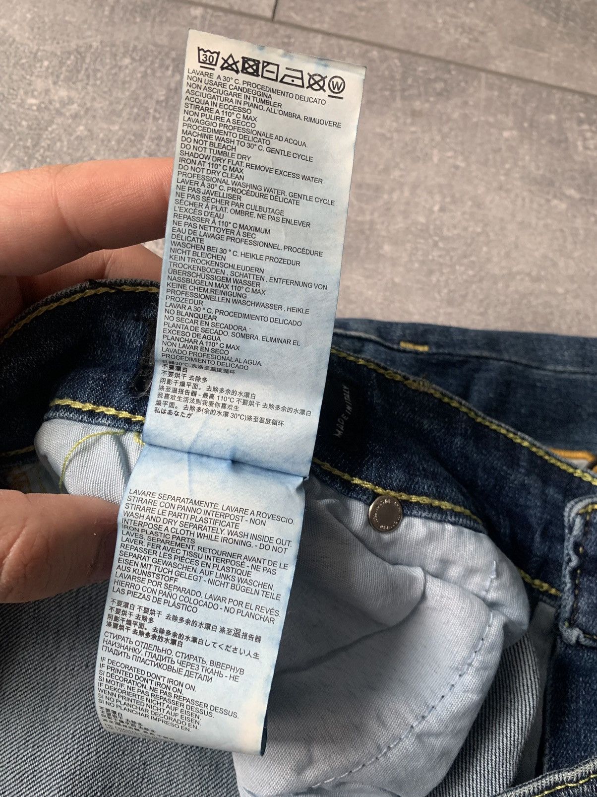 Dsquared2 Dsquared2 denim logo pants Size US 32 / EU 48 - 16 Thumbnail