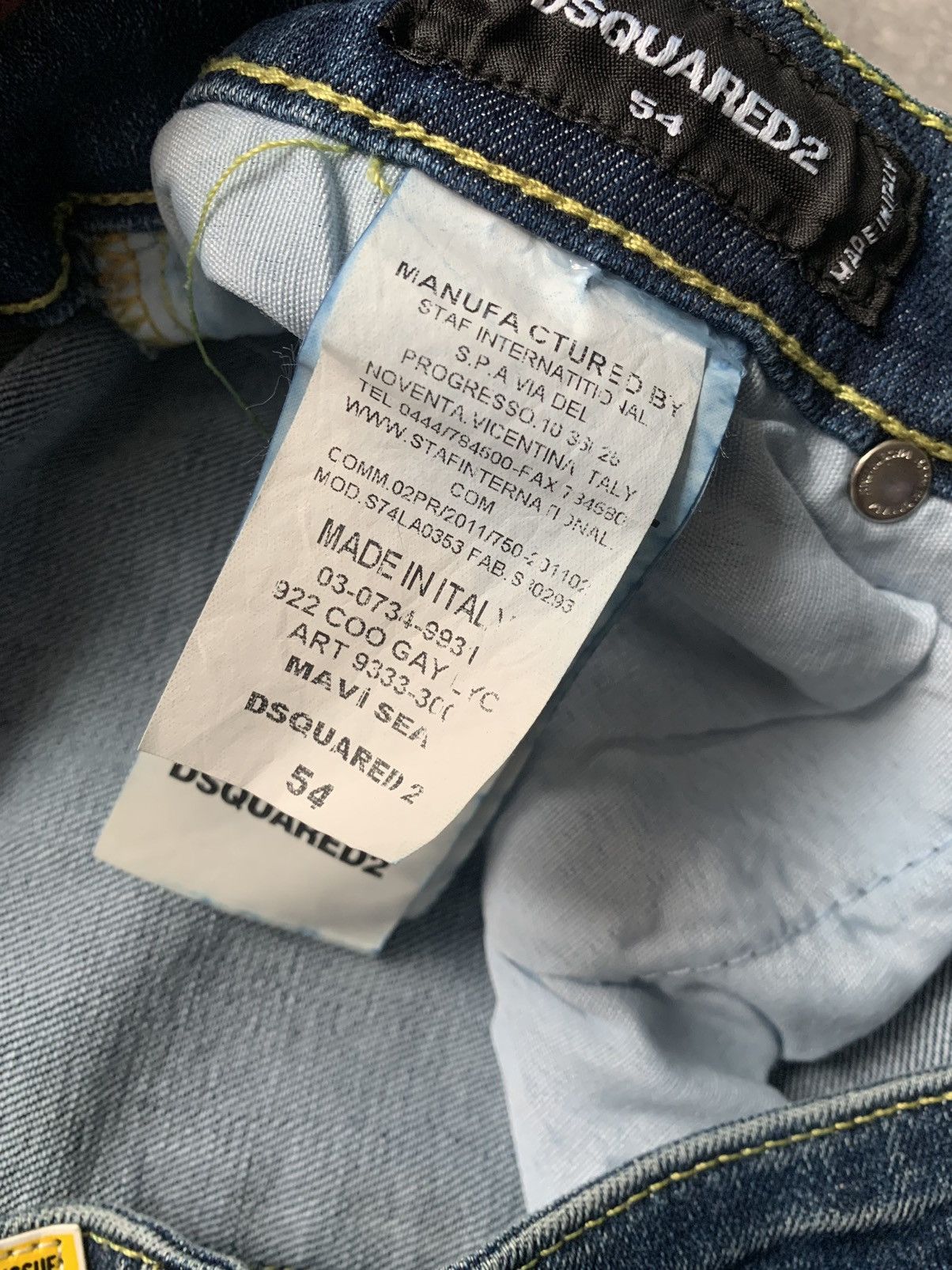 Dsquared2 Dsquared2 denim logo pants Size US 32 / EU 48 - 13 Thumbnail