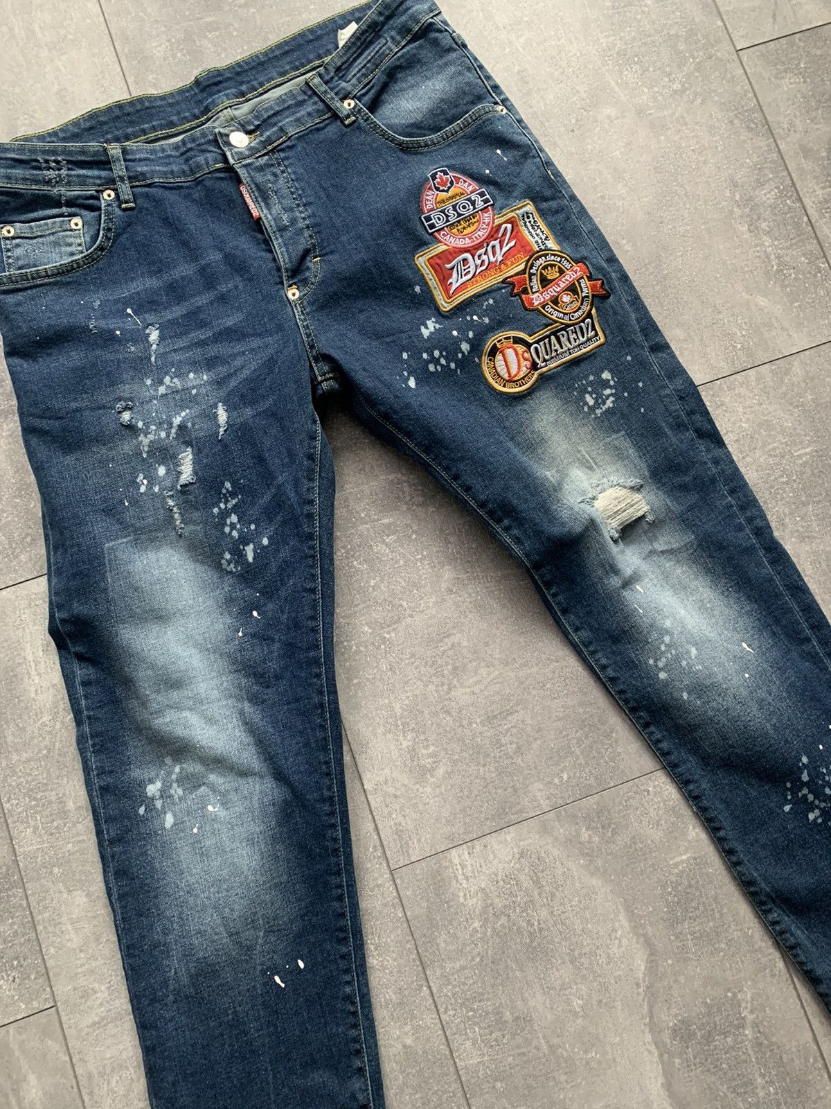 Dsquared2 Dsquared2 denim logo pants Size US 32 / EU 48 - 5 Thumbnail