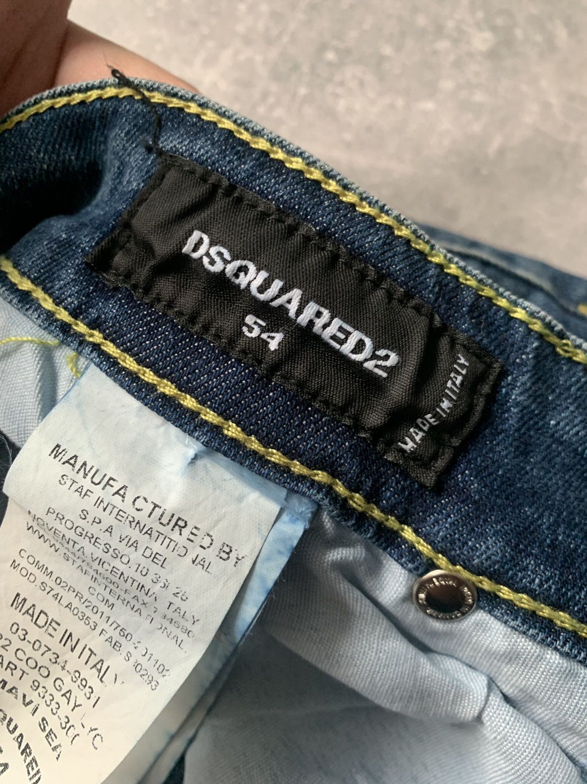 Dsquared2 Dsquared2 denim logo pants Size US 32 / EU 48 - 12 Thumbnail