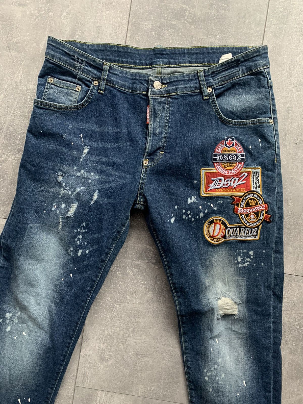 Dsquared2 Dsquared2 denim logo pants Size US 32 / EU 48 - 6 Thumbnail
