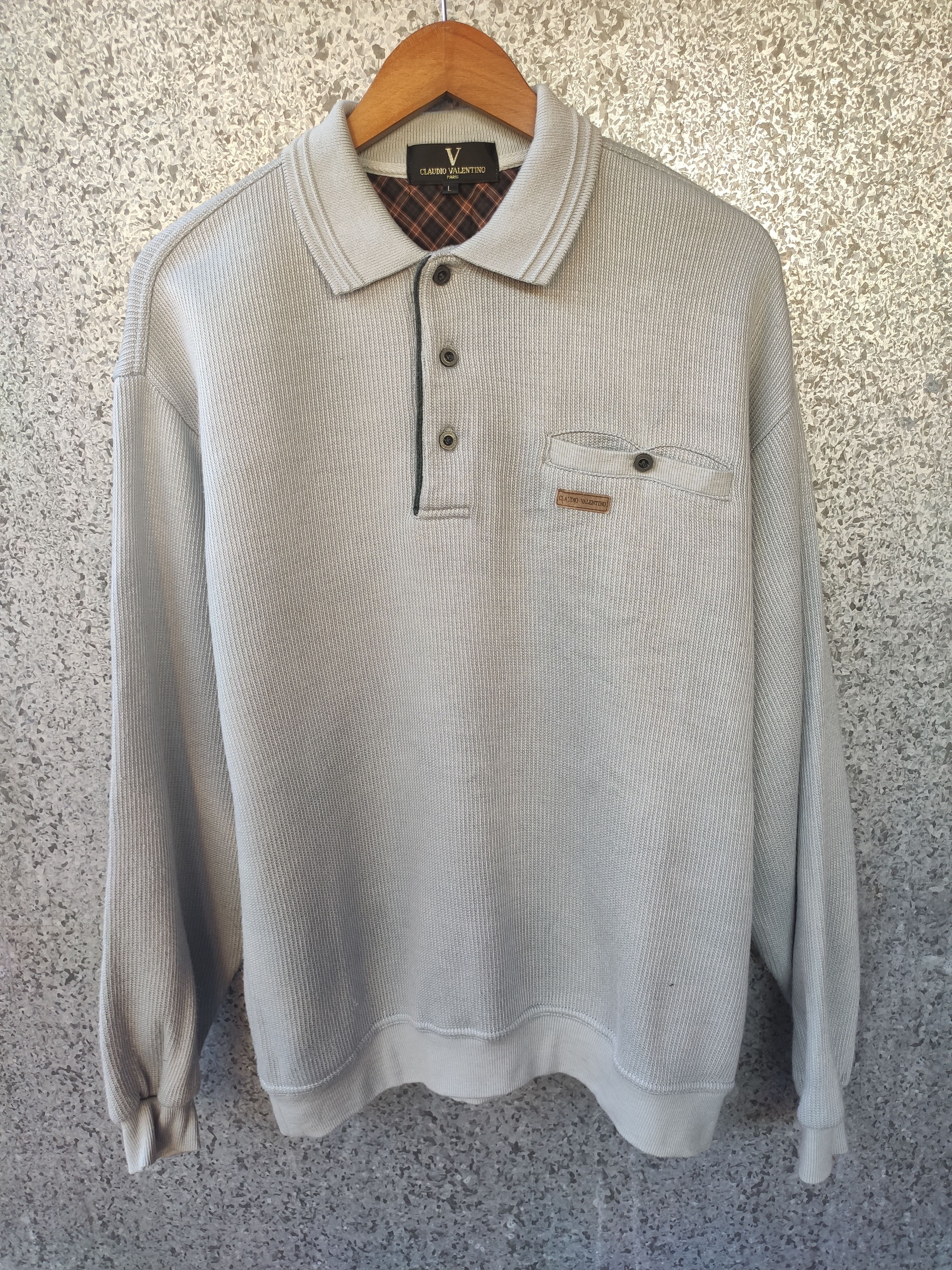 Valentino Claudio Valentino Sweatshirt Size US L / EU 52-54 / 3 - 1 Thumbnail