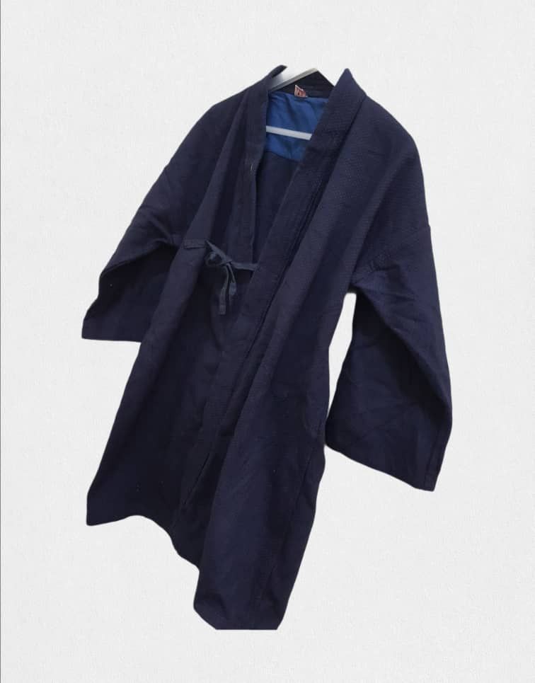 Japanese Brand Vintage Japanese Traditional Kimono Dark Indigo Size US M / EU 48-50 / 2 - 3 Thumbnail