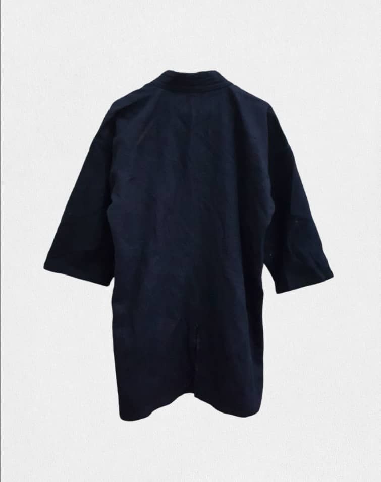 Japanese Brand Vintage Japanese Traditional Kimono Dark Indigo Size US M / EU 48-50 / 2 - 2 Thumbnail