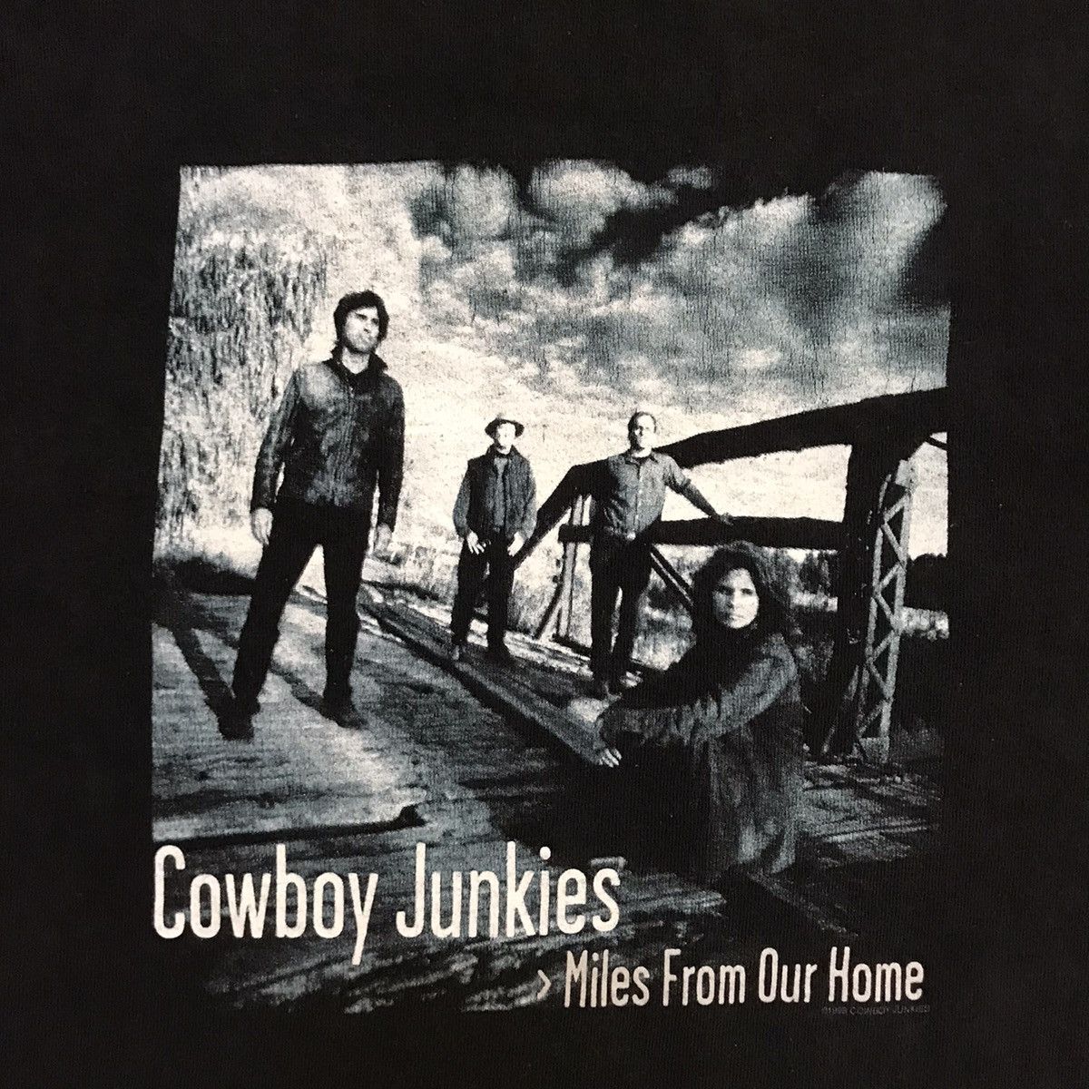 Band Tees × Vintage Vintage 1998 Cowboy Junkies Band Tee Silverchair Size US L / EU 52-54 / 3 - 5 Thumbnail