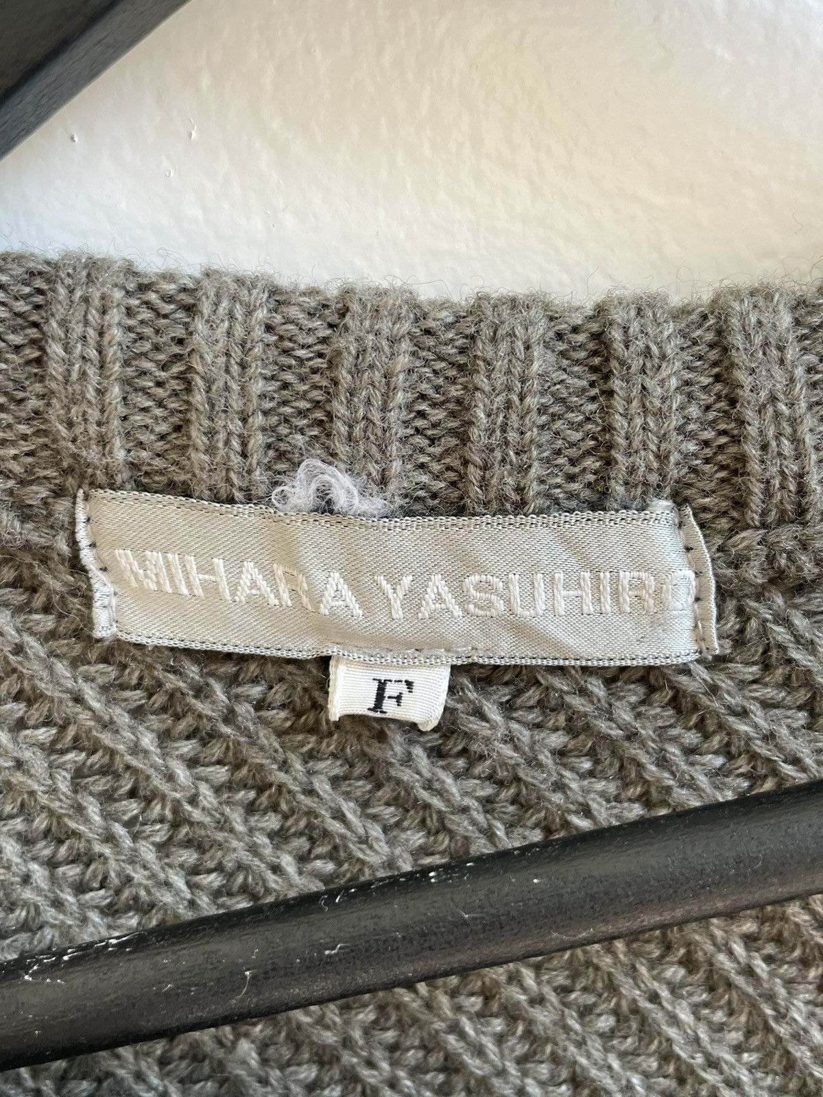 Maison MIHARA YASUHIRO Miharayasuhiro Twisted Military Knit Size US M / EU 48-50 / 2 - 5 Thumbnail