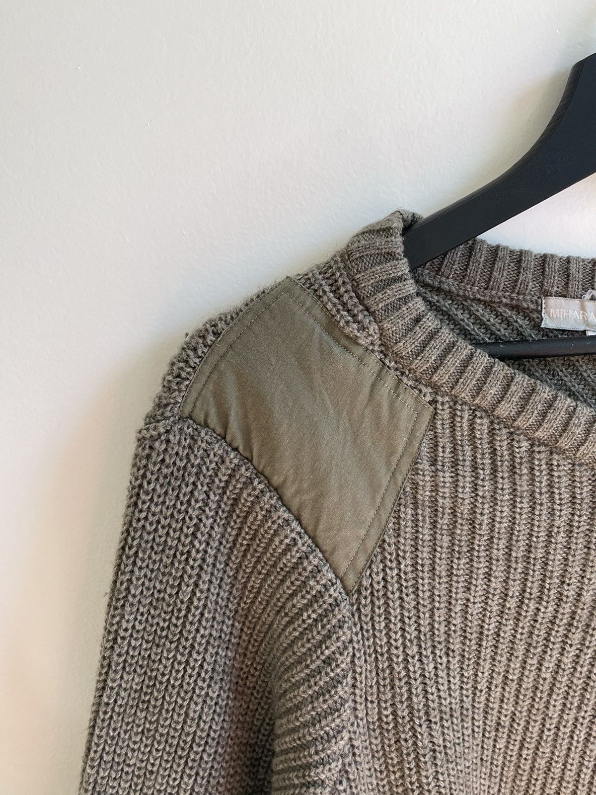 Maison MIHARA YASUHIRO Miharayasuhiro Twisted Military Knit Size US M / EU 48-50 / 2 - 3 Thumbnail