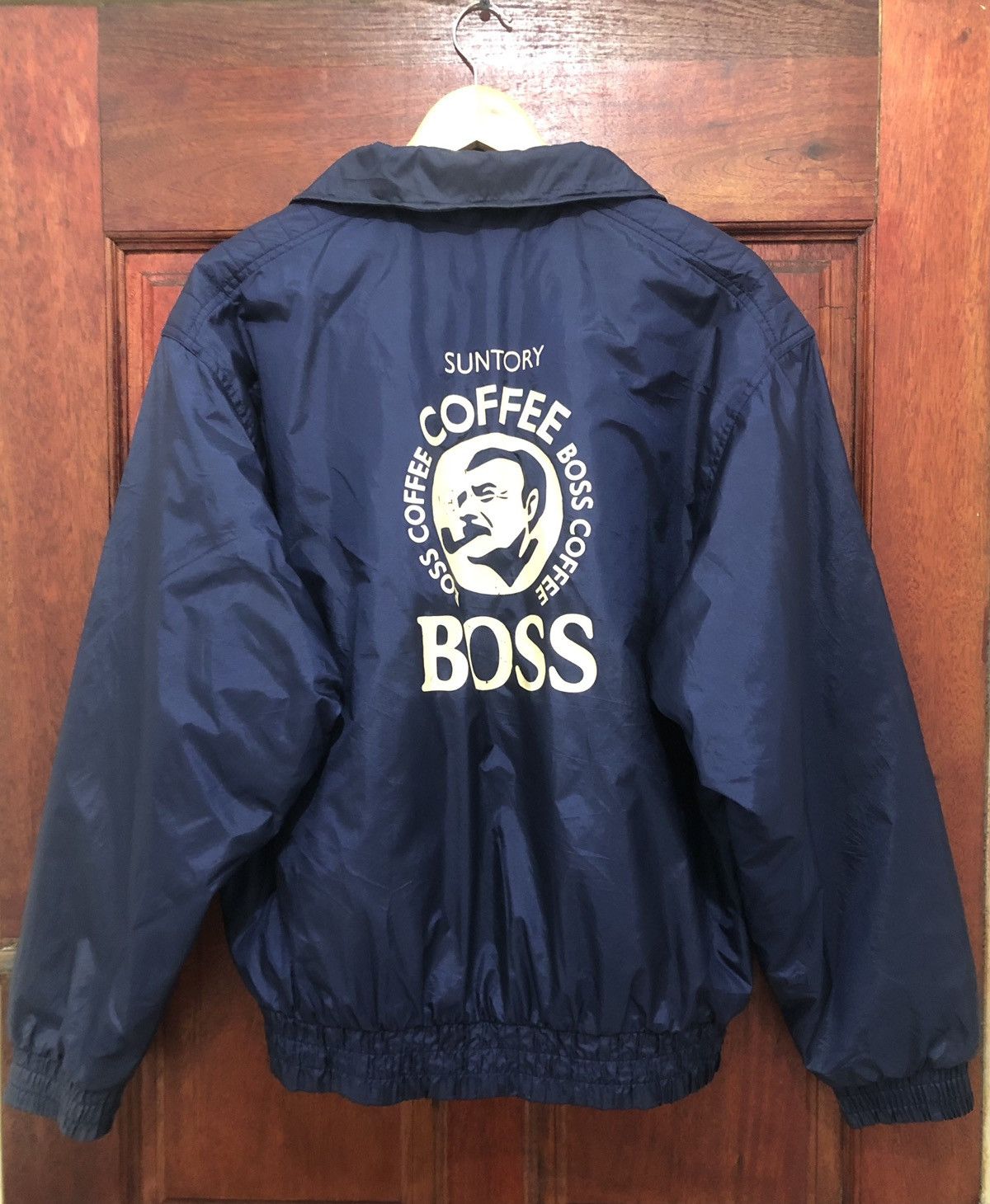 Vintage Suntory Boss Coffee Big Logo Jacket