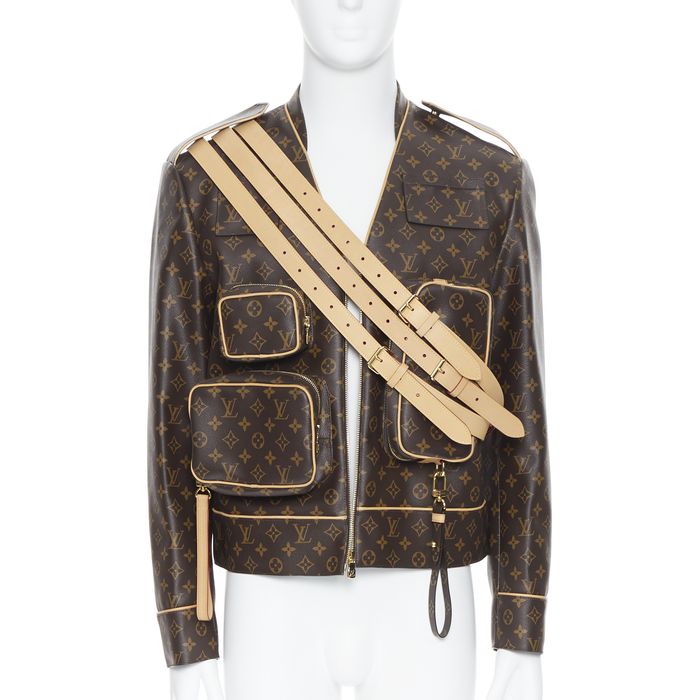 Louis Vuitton RARE Rnwy SAMPLE! 2019 Monogram Admiral Jacket JHVC ...