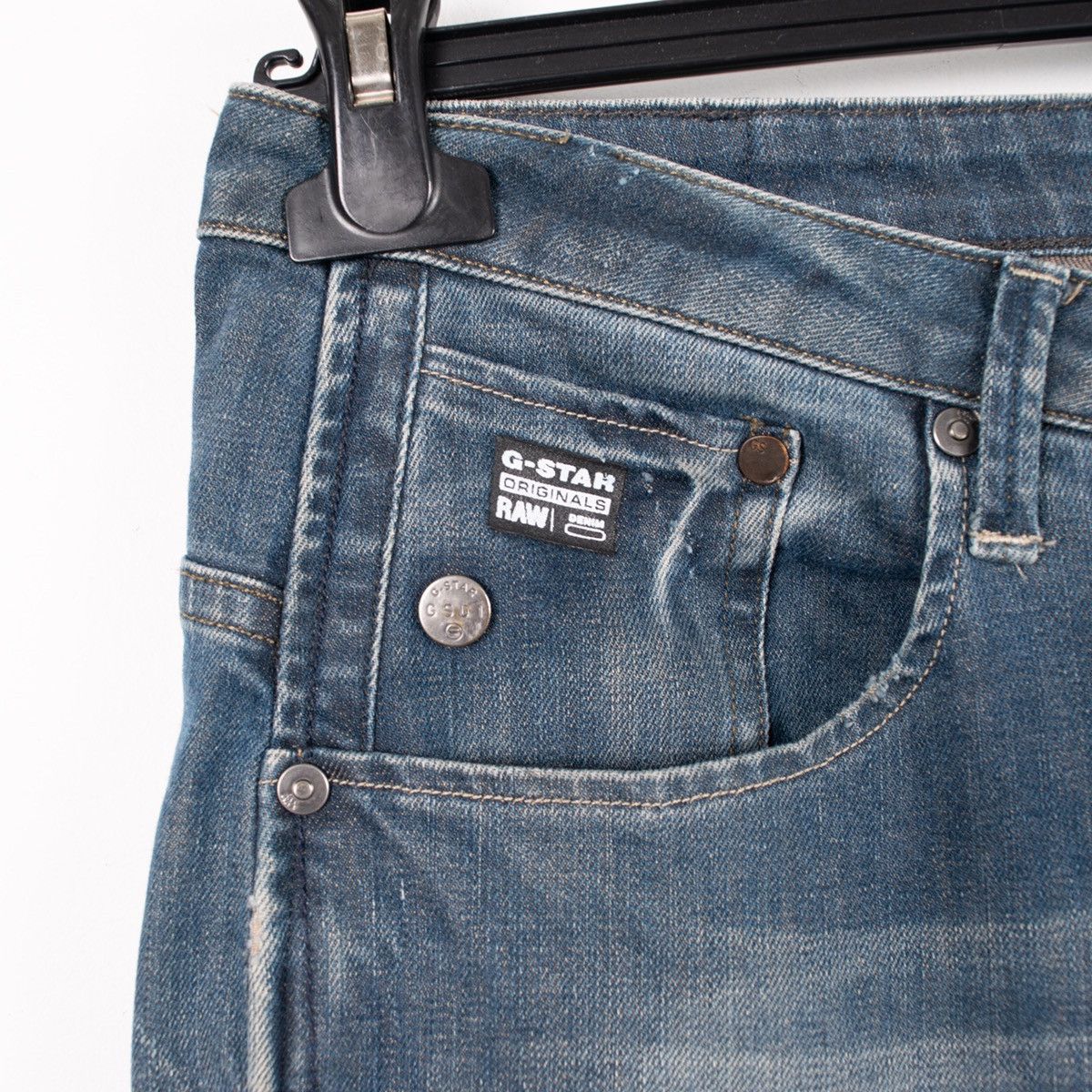 G-Star G-Star 3D Arc Tapered Skinny Fit Denim Jeans Size US 32 / EU 48 - 6 Thumbnail
