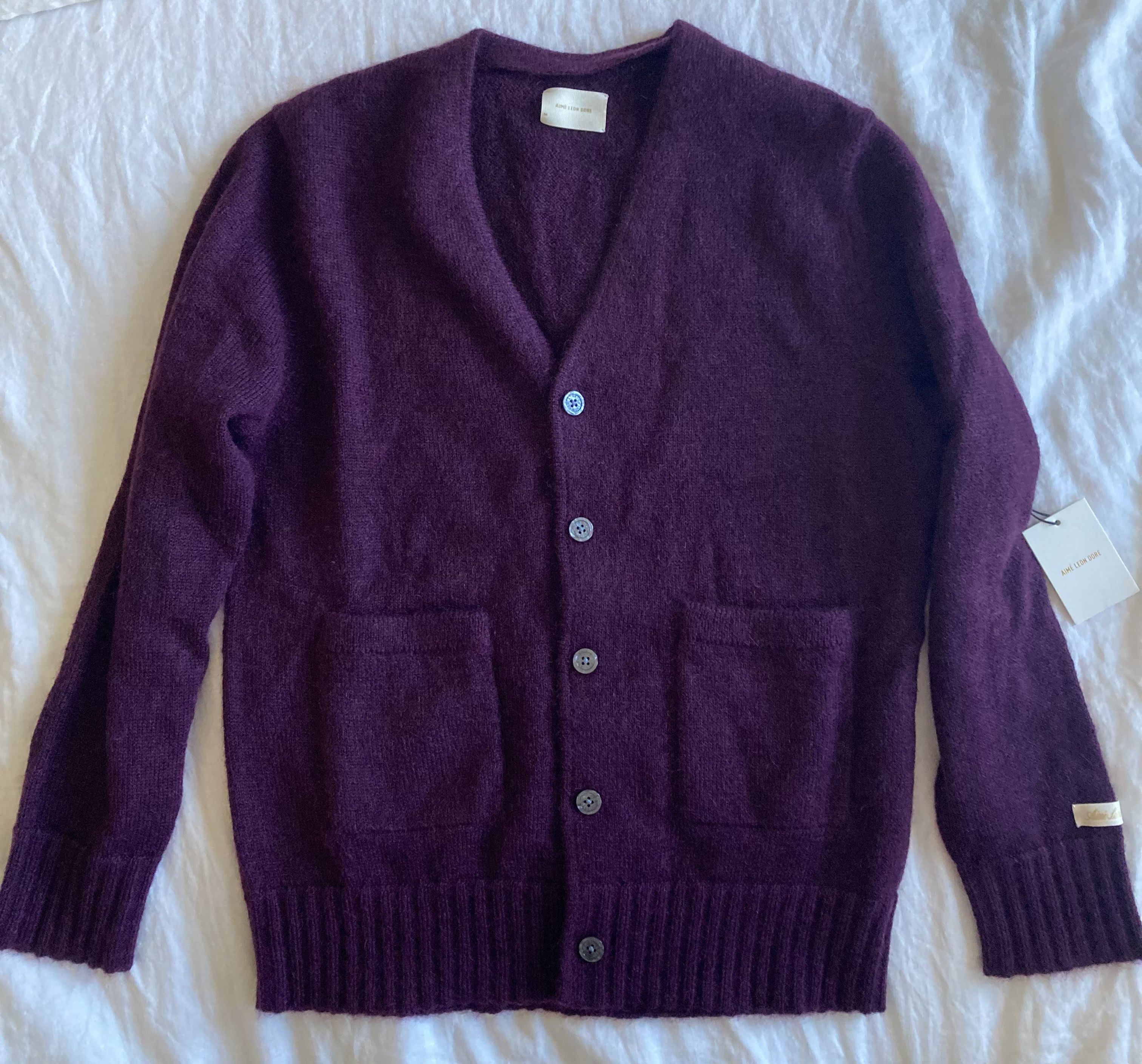 Aime Leon Dore Mohair Cardigan | Grailed