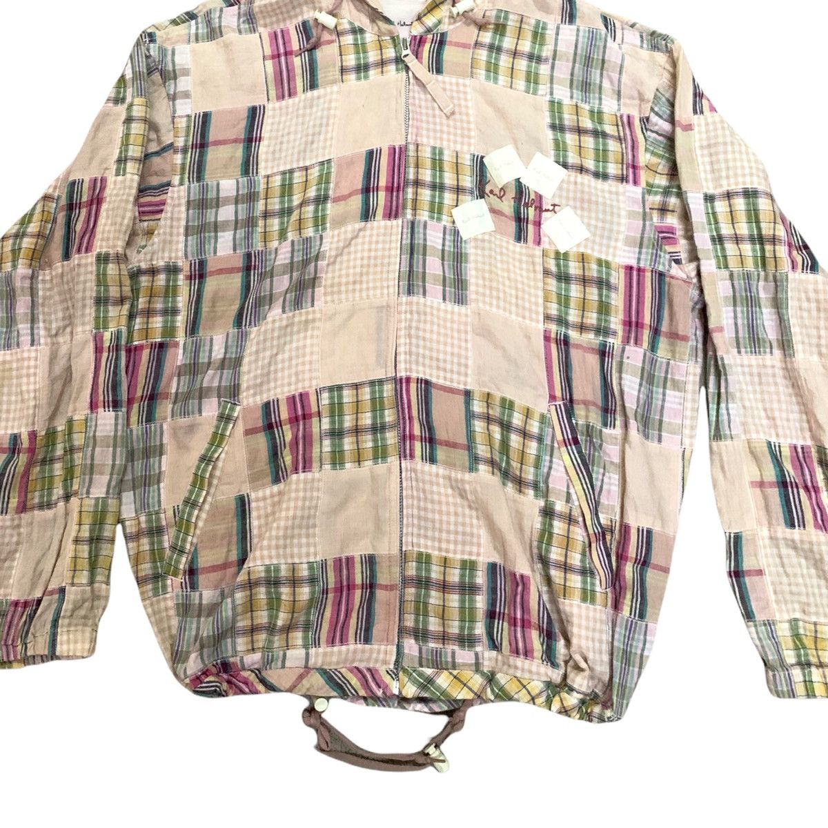 Karl Helmut Karl Helmut Patchwork Zip Up Hoodie Size US L / EU 52-54 / 3 - 3 Thumbnail