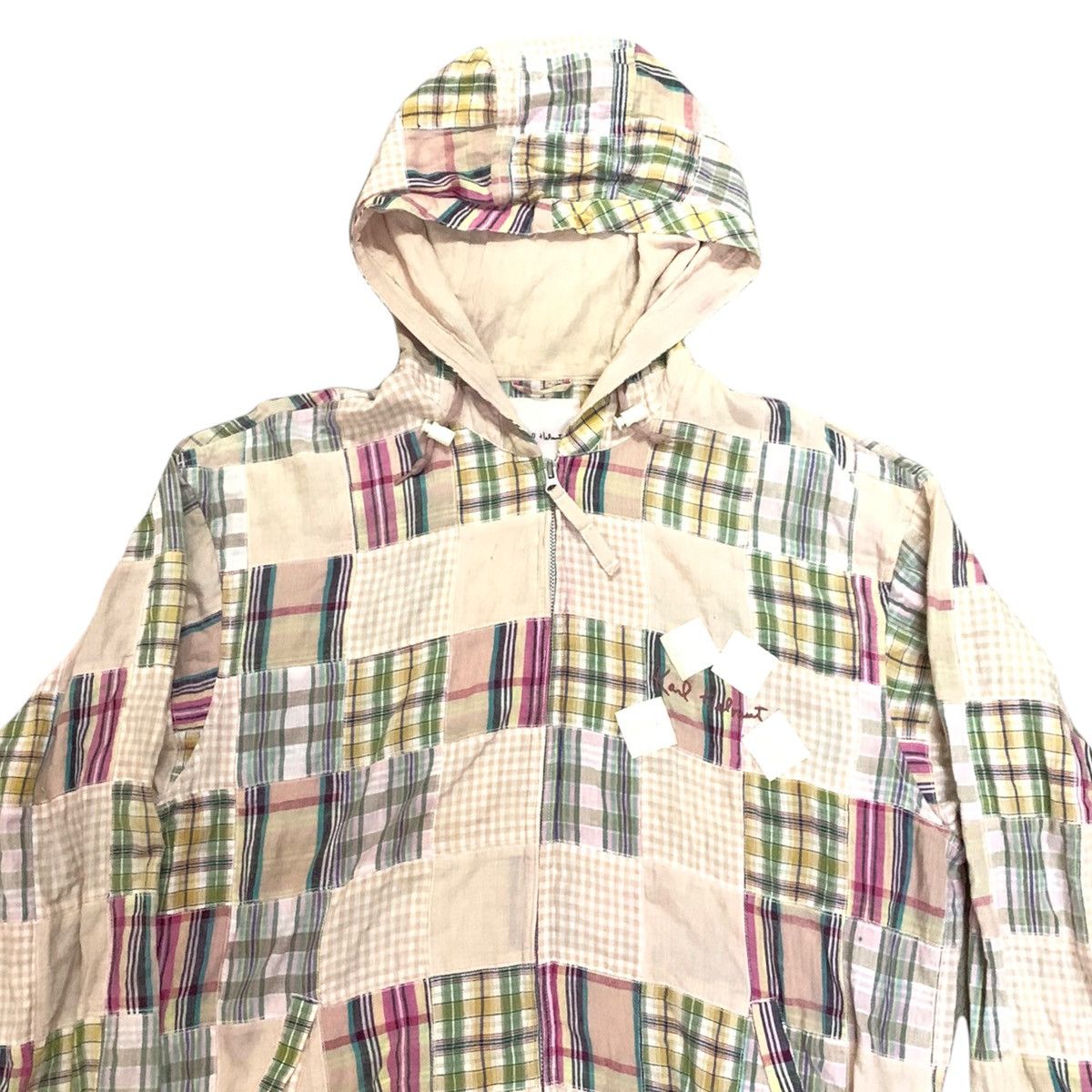 Karl Helmut Karl Helmut Patchwork Zip Up Hoodie Size US L / EU 52-54 / 3 - 2 Thumbnail