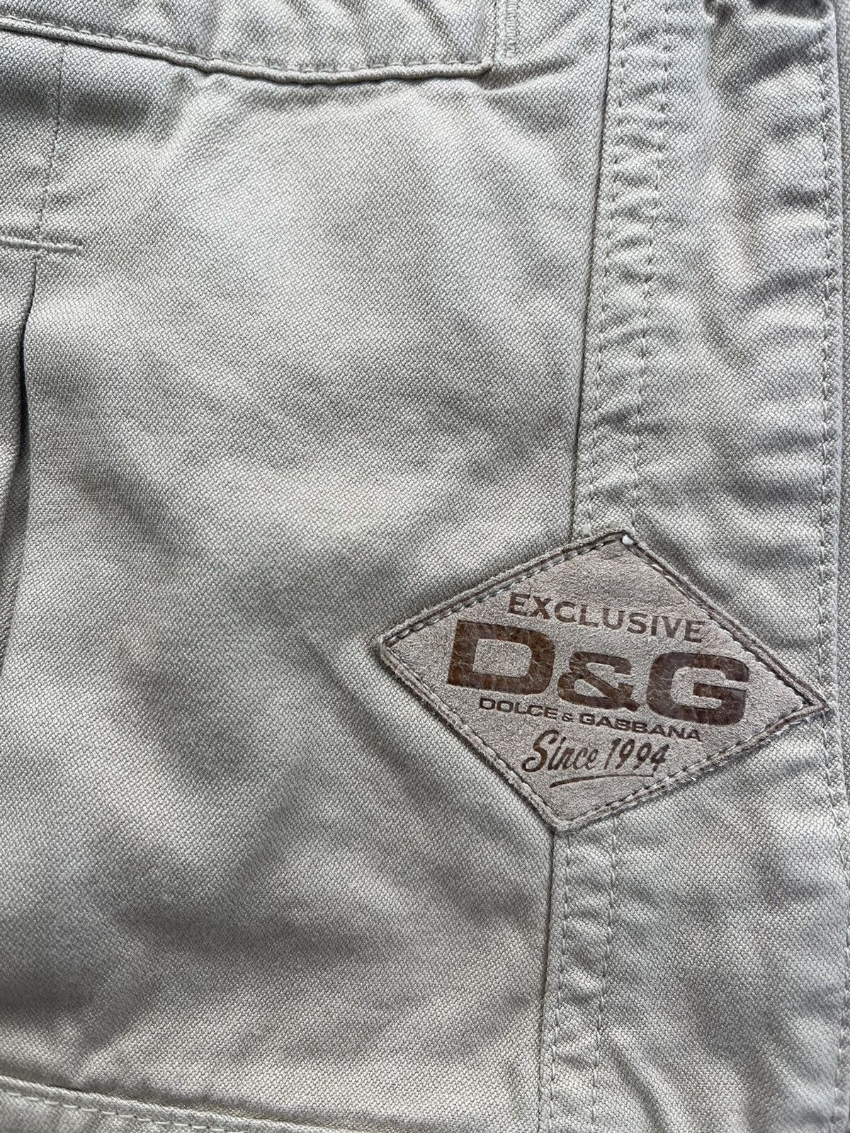 Dolce & Gabbana Vintage D&G zip cargo adjustable pants Size US 32 / EU 48 - 9 Thumbnail