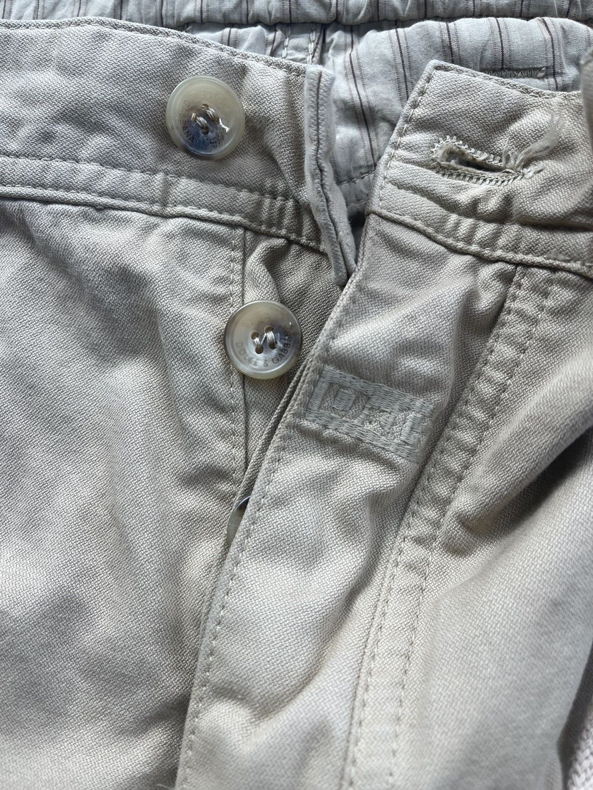 Dolce & Gabbana Vintage D&G zip cargo adjustable pants Size US 32 / EU 48 - 8 Thumbnail