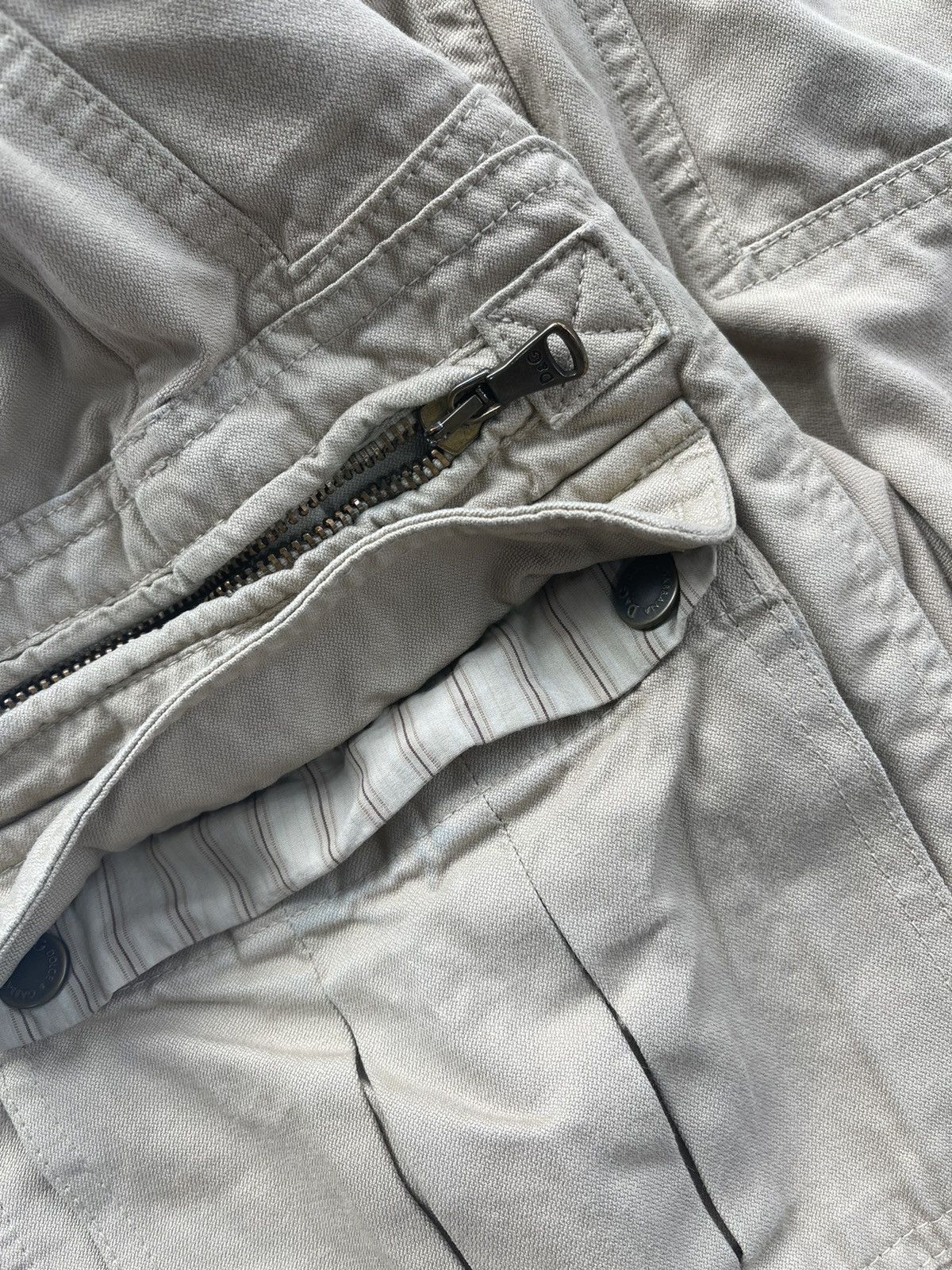 Dolce & Gabbana Vintage D&G zip cargo adjustable pants Size US 32 / EU 48 - 10 Thumbnail