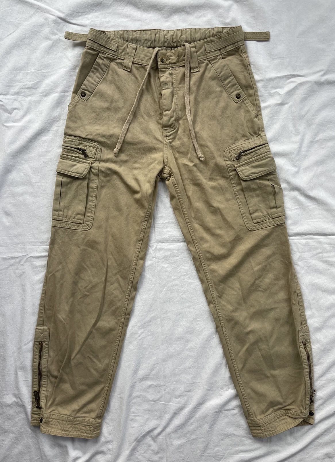 Dolce & Gabbana Vintage D&G zip cargo adjustable pants Size US 32 / EU 48 - 1 Thumbnail