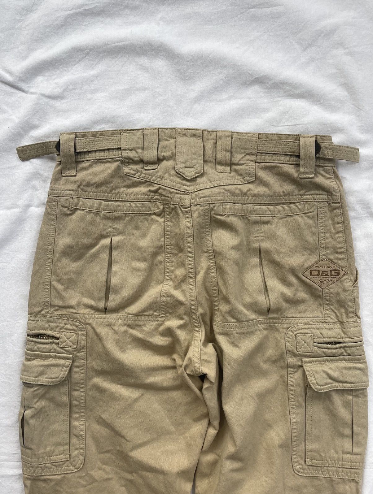 Dolce & Gabbana Vintage D&G zip cargo adjustable pants Size US 32 / EU 48 - 4 Thumbnail