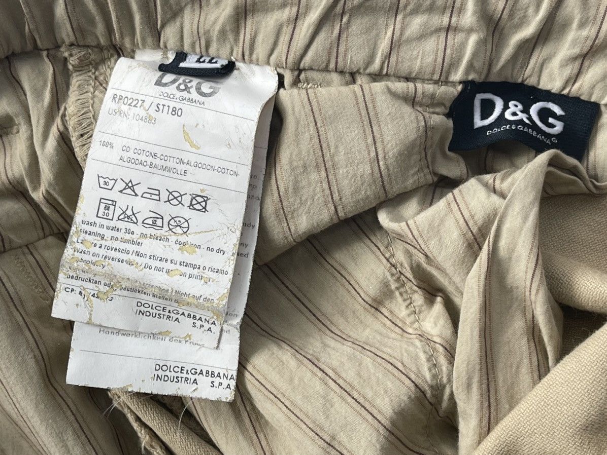 Dolce & Gabbana Vintage D&G zip cargo adjustable pants Size US 32 / EU 48 - 13 Thumbnail