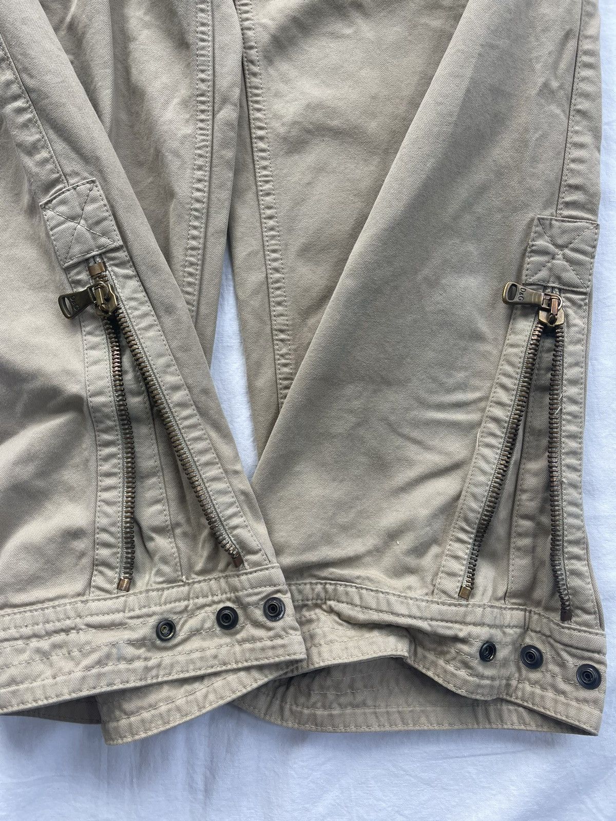 Dolce & Gabbana Vintage D&G zip cargo adjustable pants Size US 32 / EU 48 - 6 Thumbnail