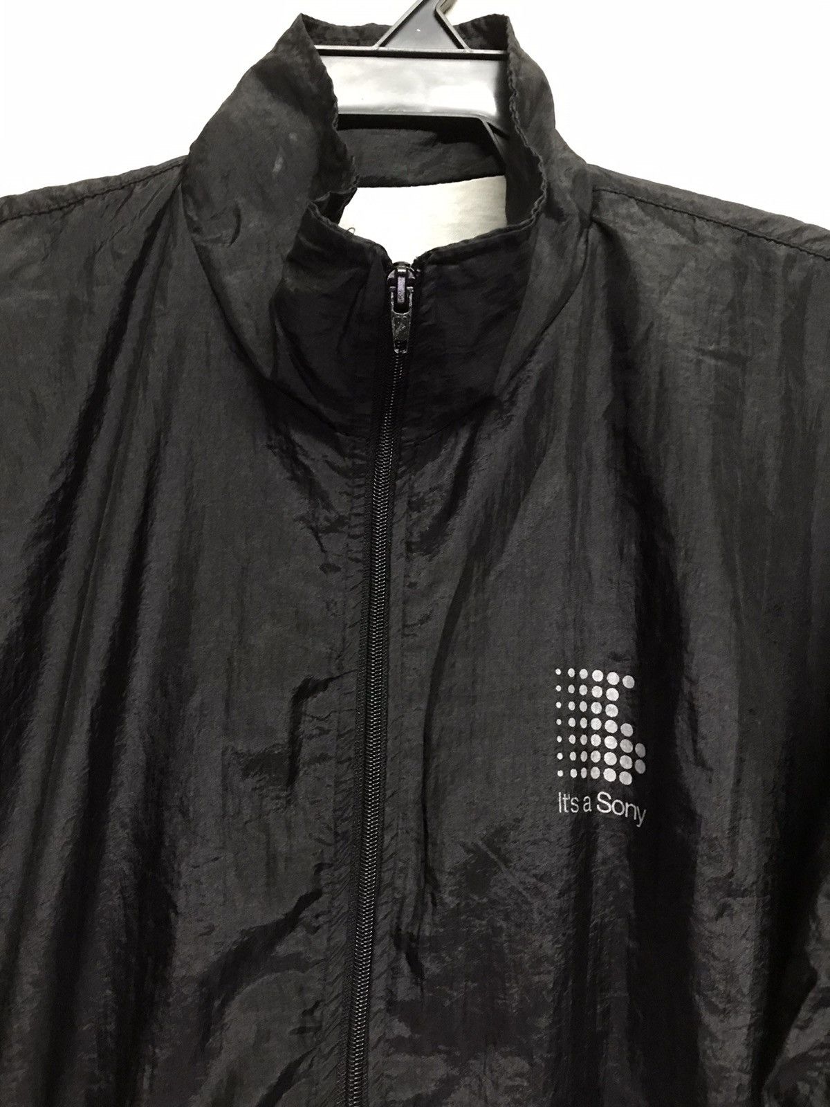 Sony × Vintage Vintage Sony Windbreaker Light Jacket Size US XL / EU 56 / 4 - 2 Thumbnail