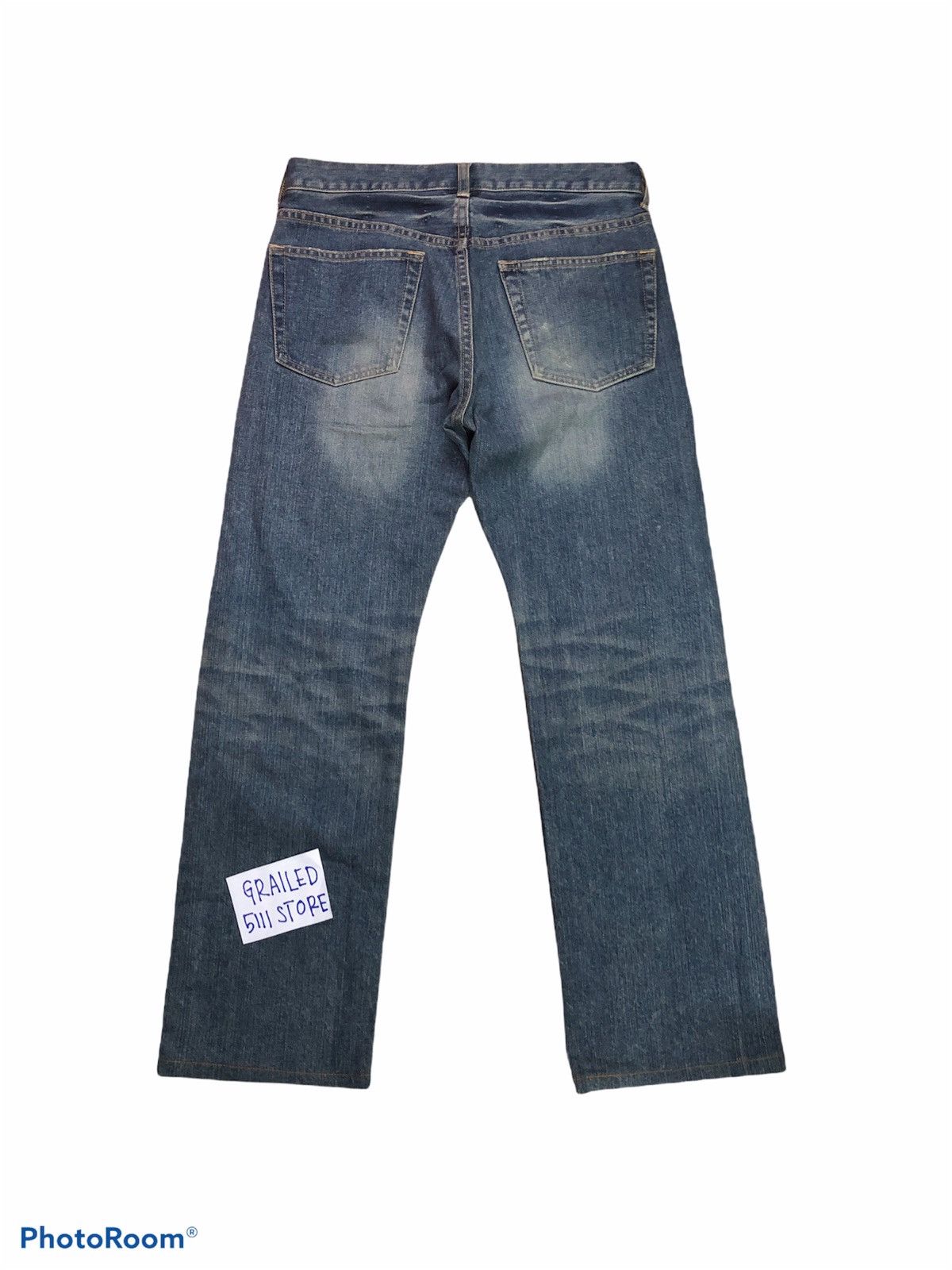 Takeo Kikuchi REMAKE DISTRESSED DENIM BY “TAKEO KIKUCHI” Size US 30 / EU 46 - 2 Thumbnail