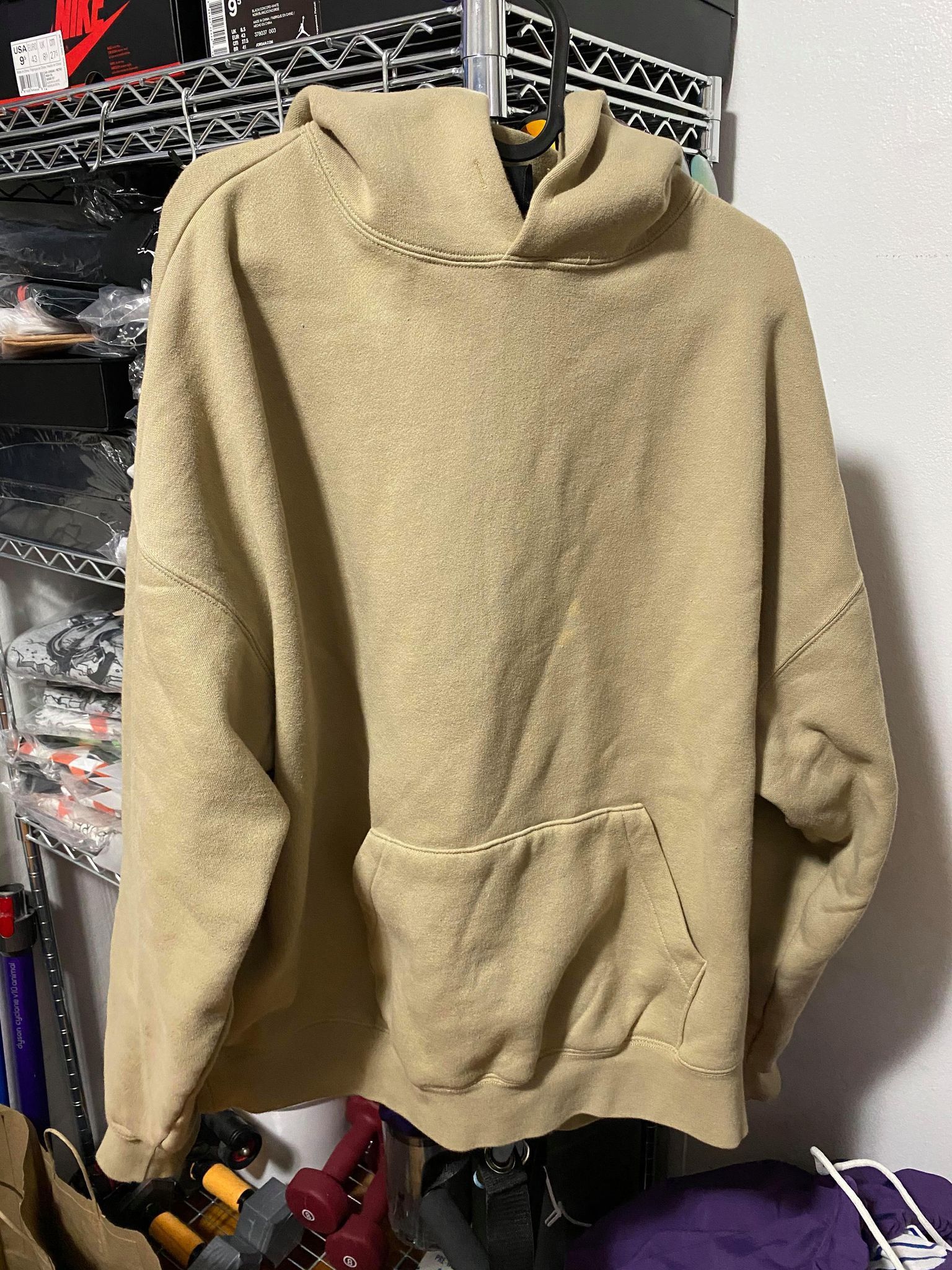 Fear of god essentials 3m logo pullover hoodie twil sale