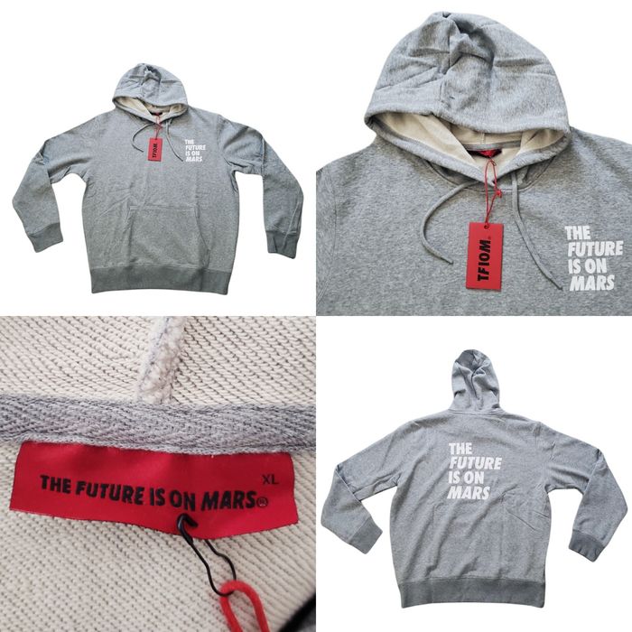 Very Rare TFIOM The Future Is On Mars Hoodie Spellout Printed XL