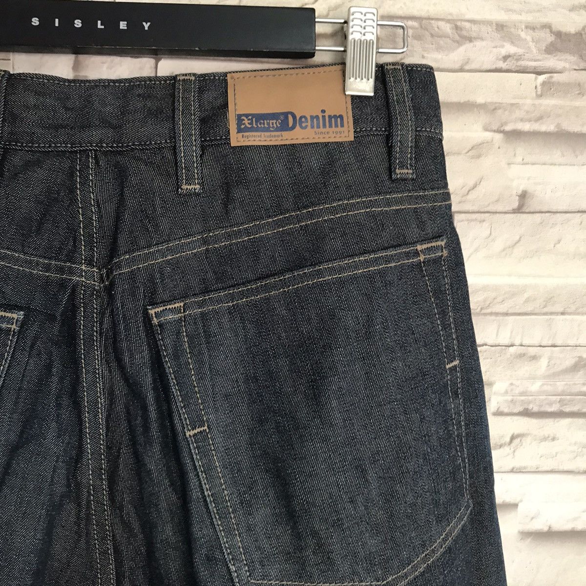 X-LARGE Vintage 90s XLARGE Denim Full Print Made in USA Size US 32 / EU 48 - 12 Thumbnail
