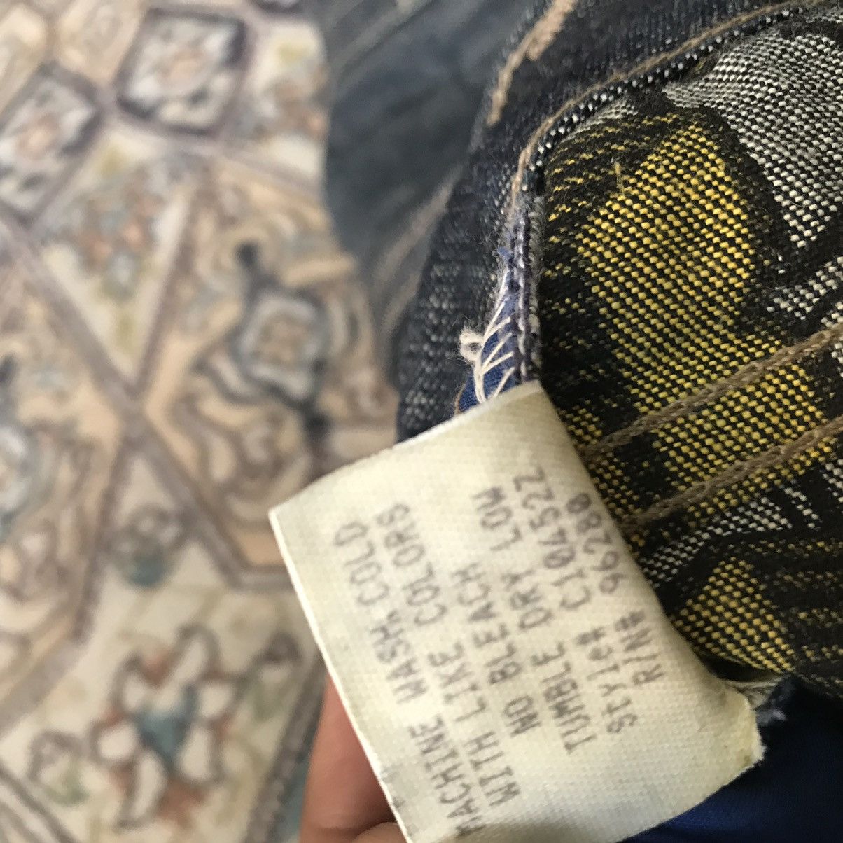 X-LARGE Vintage 90s XLARGE Denim Full Print Made in USA Size US 32 / EU 48 - 25 Thumbnail