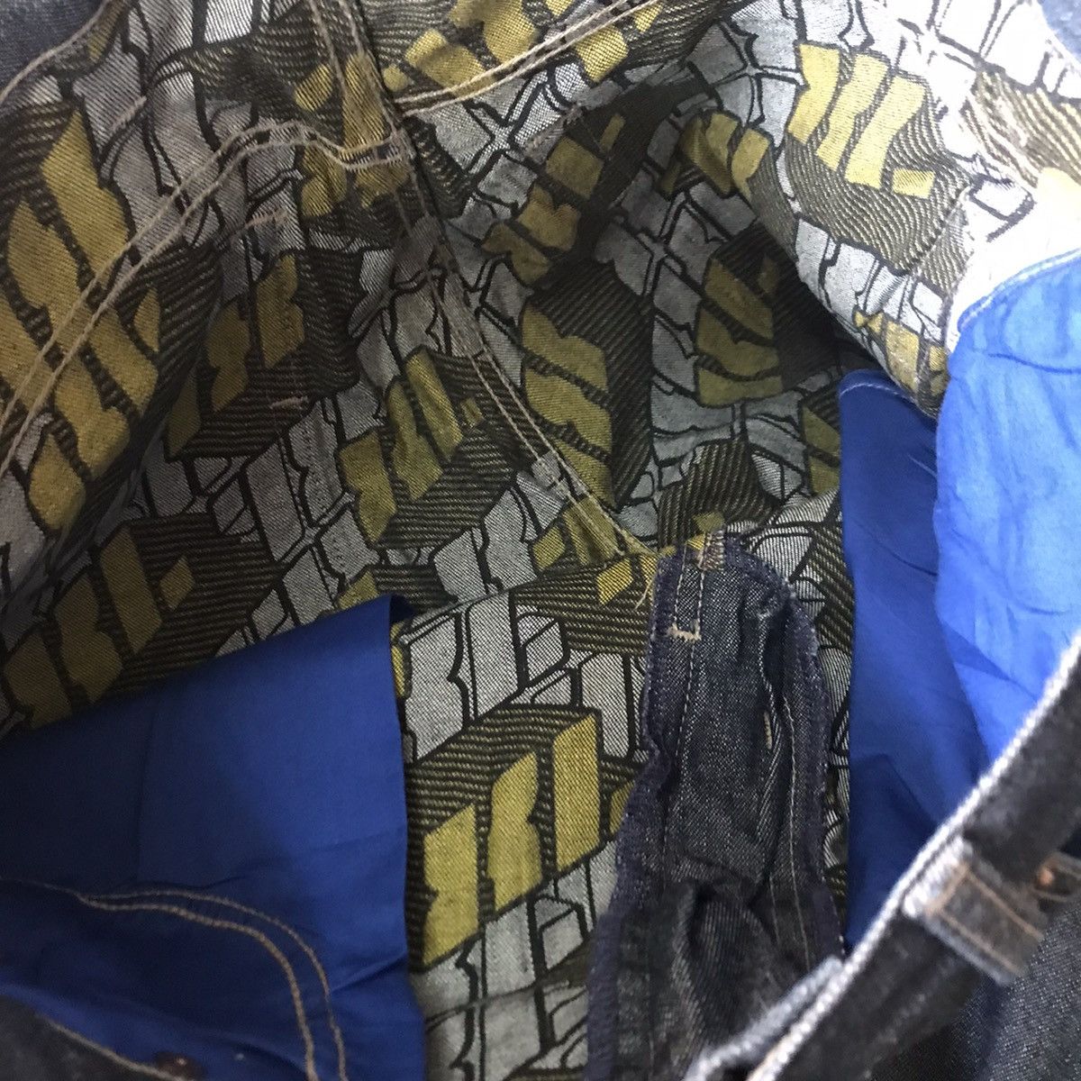 X-LARGE Vintage 90s XLARGE Denim Full Print Made in USA Size US 32 / EU 48 - 23 Thumbnail