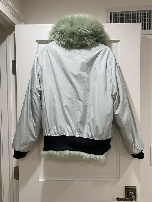 Nike x ambush women's best sale reversible faux fur coat