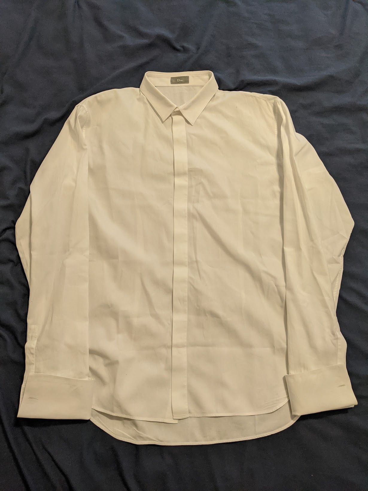 Dior French Cuff Shirt Size US M / EU 48-50 / 2 - 1 Thumbnail
